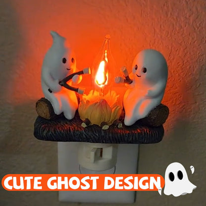🔥🔥 Hot Selling Now &  Ghost Campfire Flickering Nightlight✨🔥👻