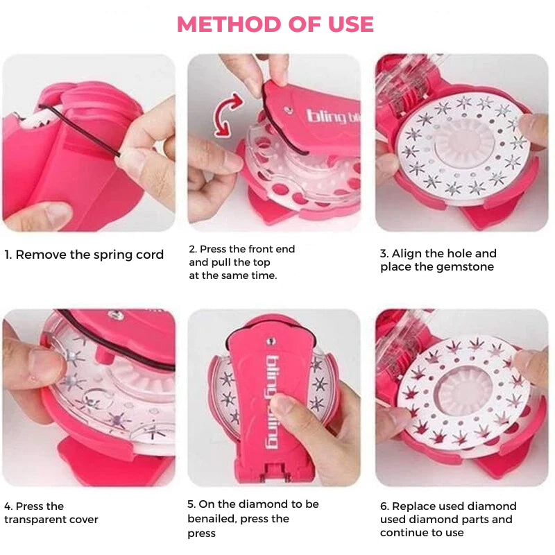 Nail drilling machine