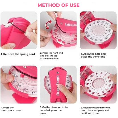 Nail drilling machine