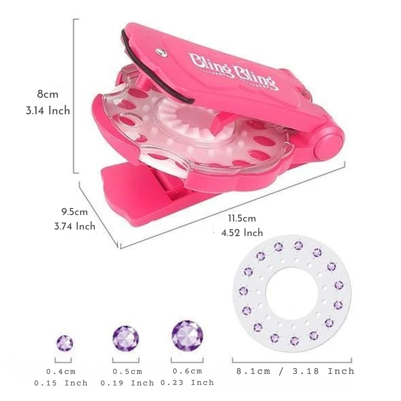 Nail drilling machine