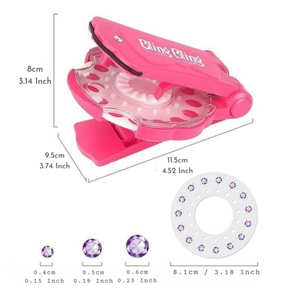 Nail drilling machine