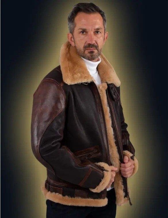 🎁This Week's Special Price $85.98💥Jacket Pilot From Sheepskin