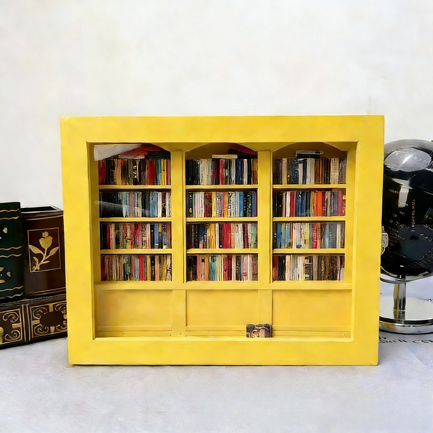 Personalised 'Freedom from Anxiety' Miniature Bookshelf – With Mini Books