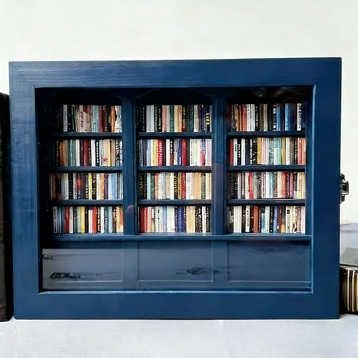 Personalised 'Freedom from Anxiety' Miniature Bookshelf – With Mini Books
