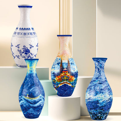 💐3d Jigsaw Puzzle Vase