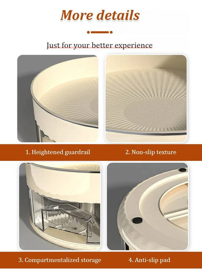 Kitchen 360° Rotating Spice Organizer