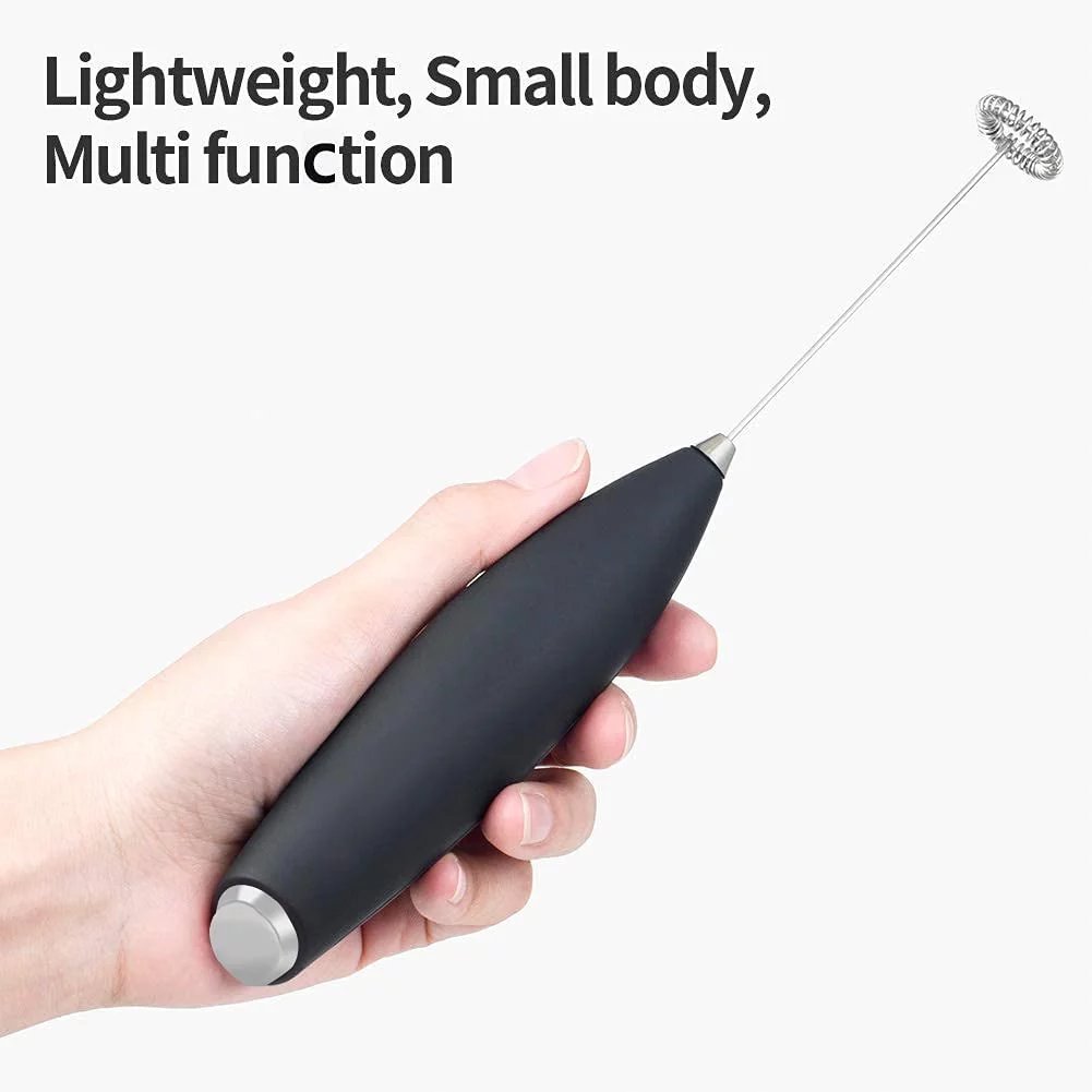 Milk Frother Handheld With Stand(Various collection colors)