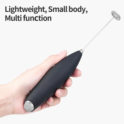 Milk Frother Handheld With Stand(Various collection colors)