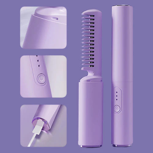 ✨Best Seller💁‍♀️USB Hair Straightener