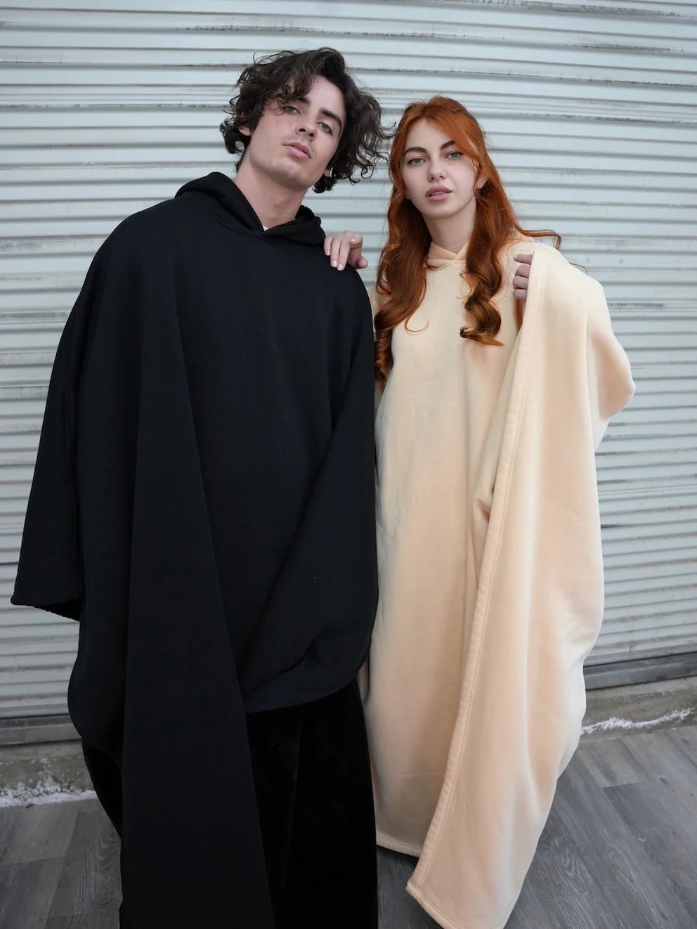 ✨2025 New Arrival💎Loose Hooded Poncho Hoodie