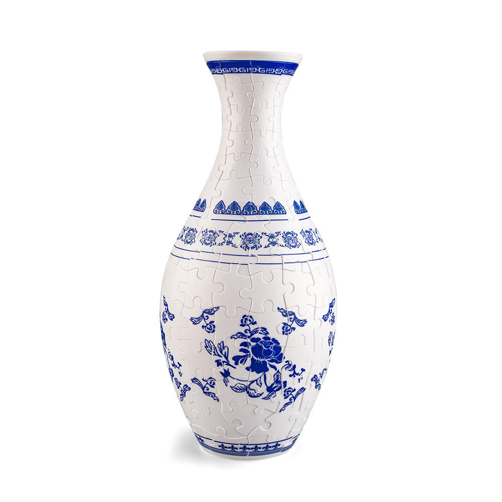 💐3d Jigsaw Puzzle Vase