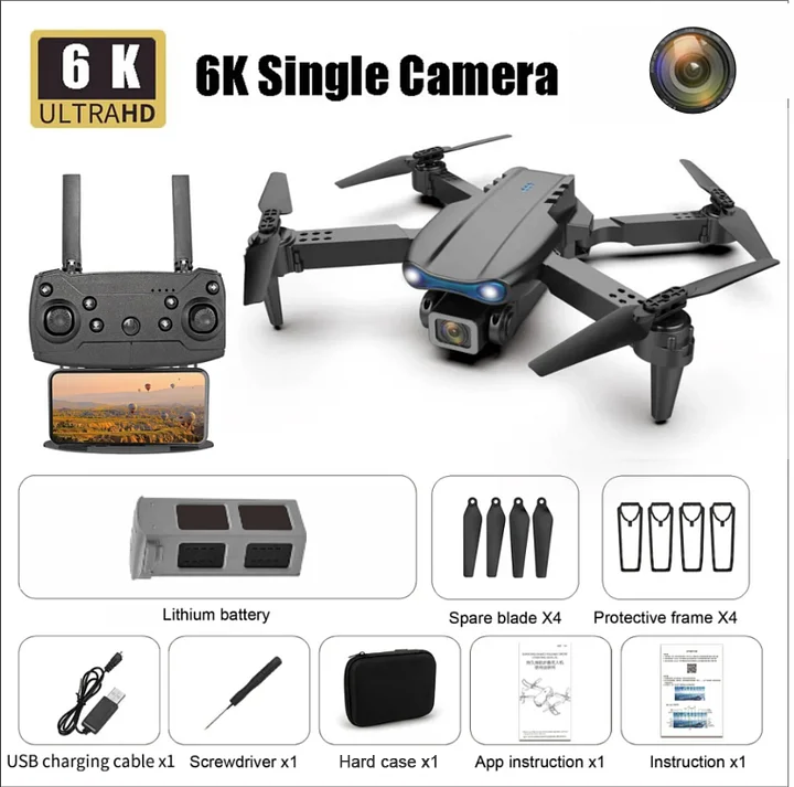 🚁ZV1-728Drone-LATEST Drone with 6k UHD camera 📷