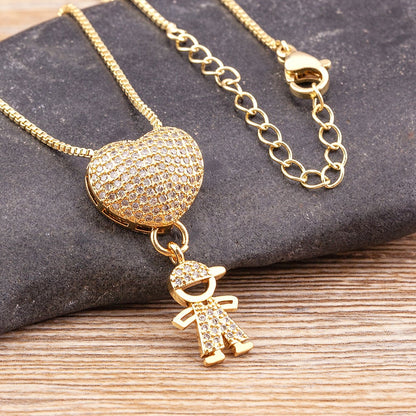 💖49%💖Love and my kids [Mother's Love Necklace]