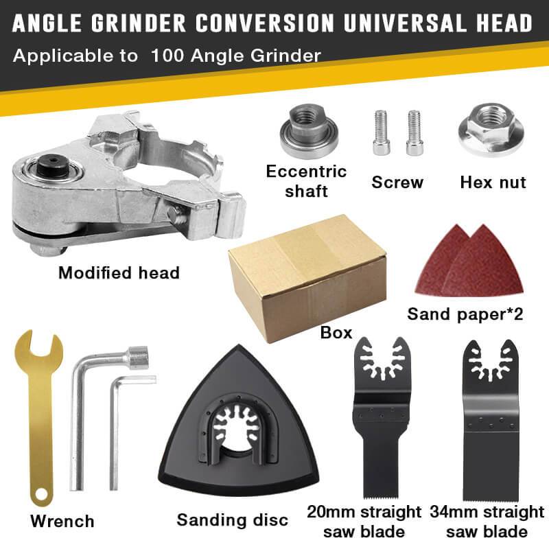 🔩💕Limited time offer - angle grinder conversion universal head set