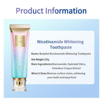 🔥[Tripel Whitening]Niacinamide Whitening Toothpaste