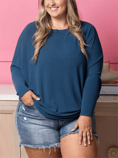🔥HOT SALE 49% OFF -👚"Dreamy Knit" Boatneck Dolman Top