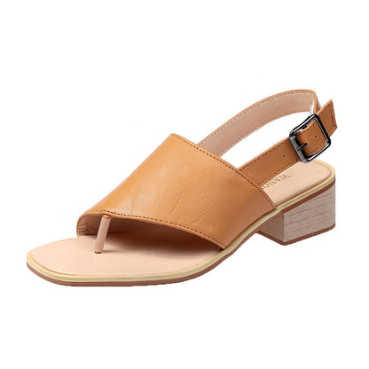 👡Women's soft pointed leather sandals