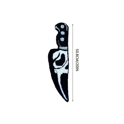 🎃Surprisingly Skull Knife Carpet