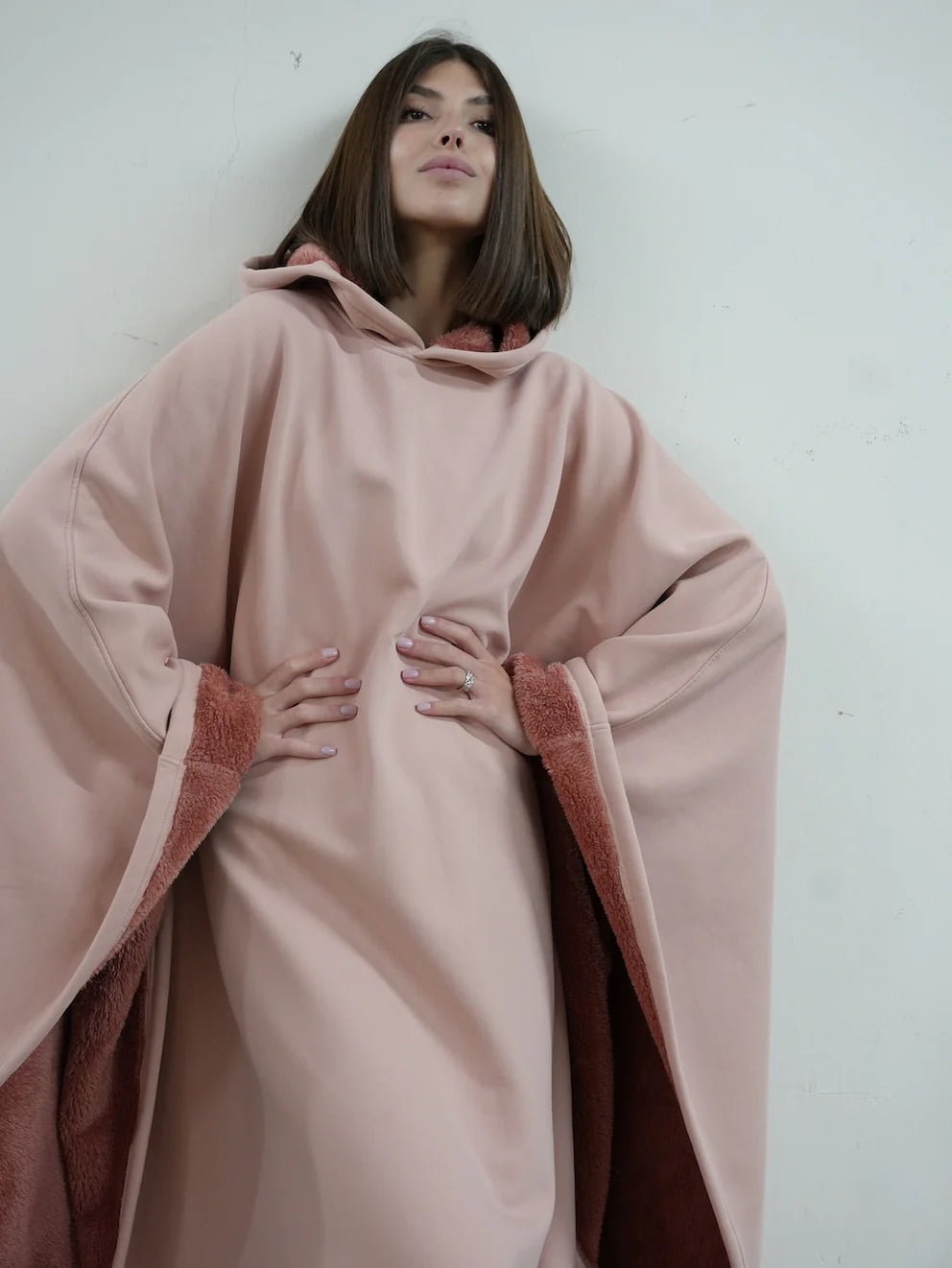✨2025 New Arrival💎Loose Hooded Poncho Hoodie