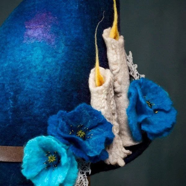 Promotion 49% OFF  Halloween Party Felt Witch Hats