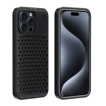 Aluminum alloy scented phone case