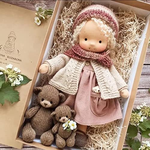 🎁🎁The Best Gift for Kids-Handmade Waldorf Doll👧(Buy 2 Free Shipping!)