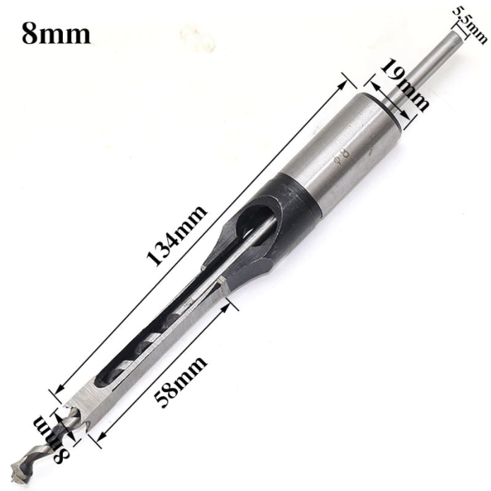 Wyhsports - Efficient Woodworking Essential - Adapter and Square-Headed Wood Chisel Set