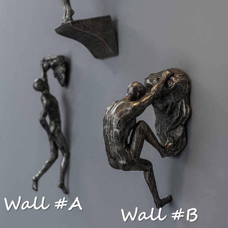 Unique 3D sculpture Art (Copper Black)