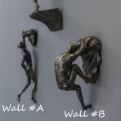 Unique 3D sculpture Art (Copper Black)