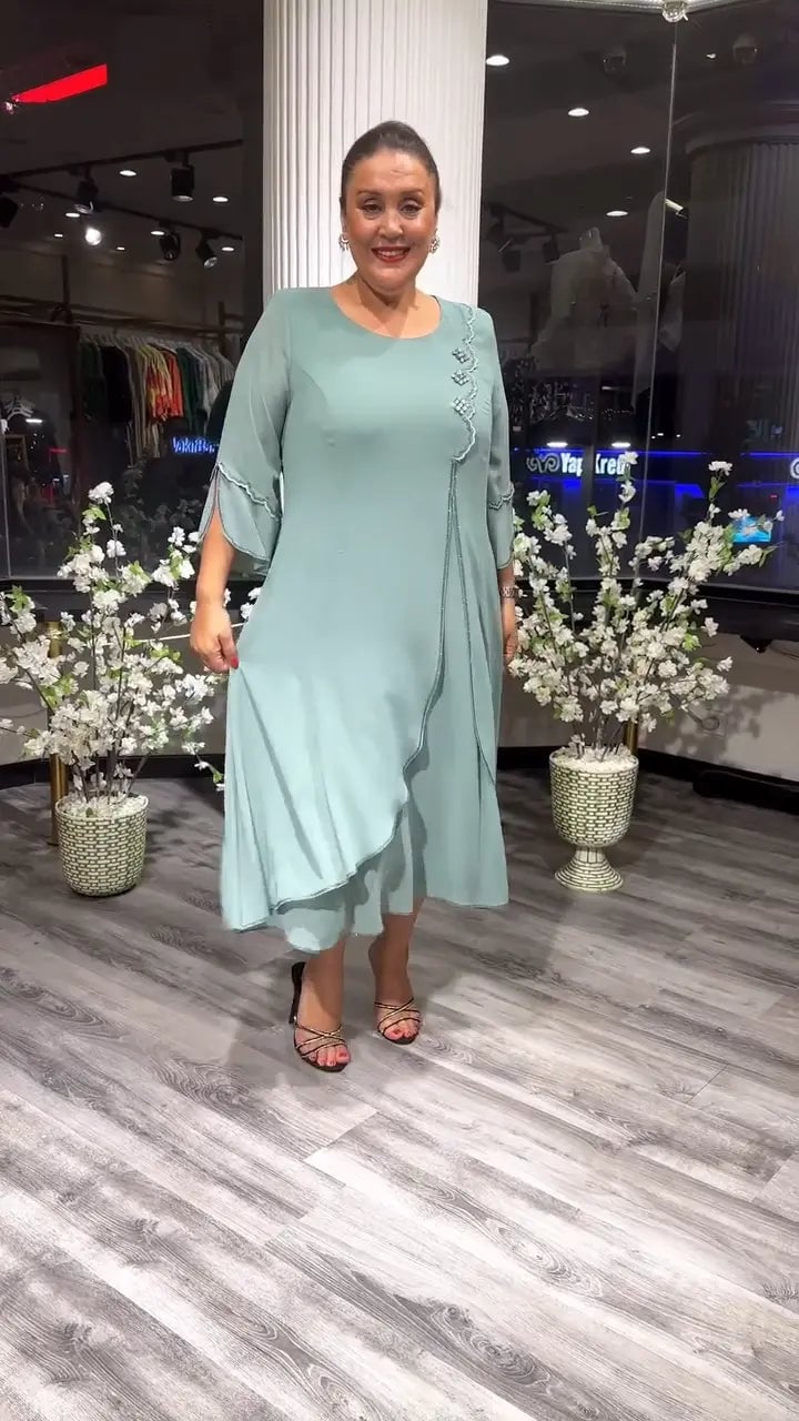 Women's Chiffon Solid Color Loose Dress - Buy Two And Get Free Shipping