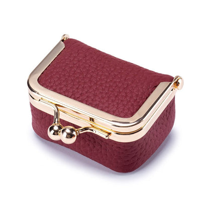 ✨Genuine Leather Mini Jewelry Box
