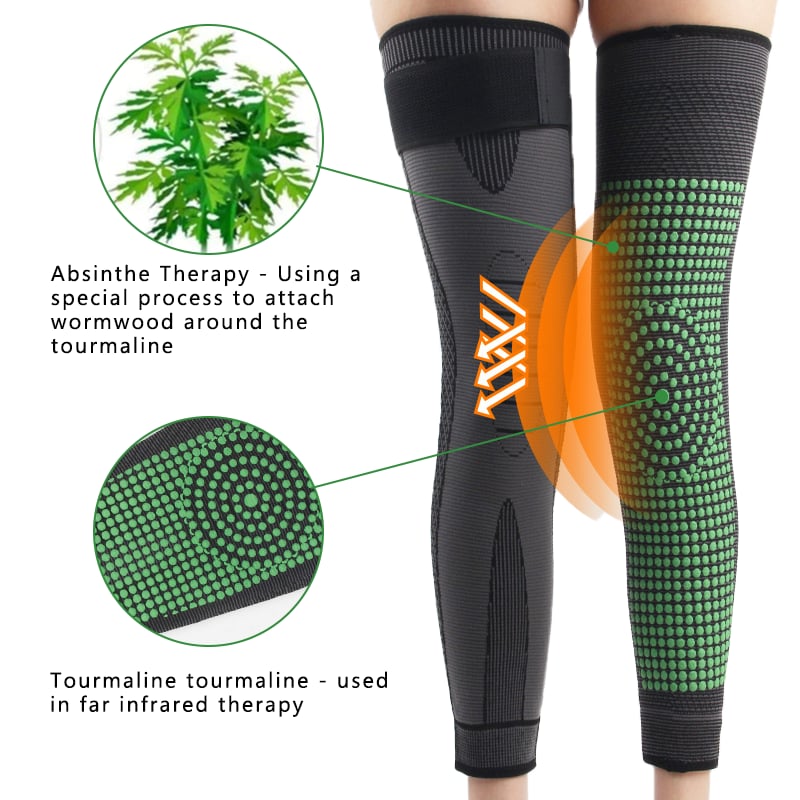 [ Promotion🔥- SAVE 48% OFF]Tourmaline acupressure self-heating shaping knee sleeve