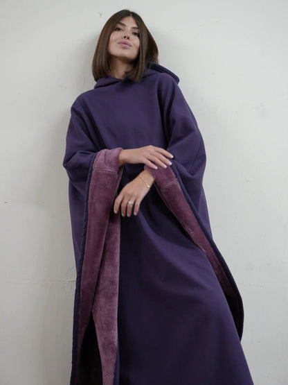✨2025 New Arrival💎Loose Hooded Poncho Hoodie