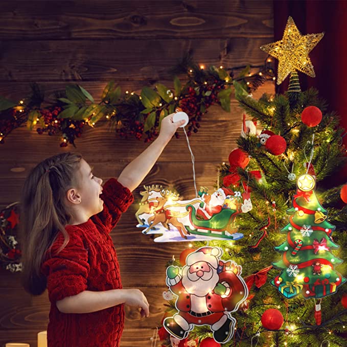 LED Suction Cup Window Pendant Light