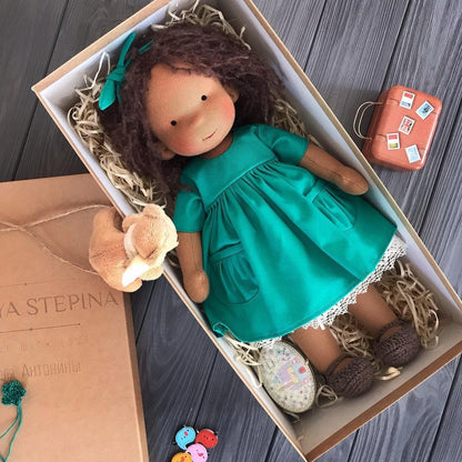 🎁🎁The Best Gift for Kids-Handmade Waldorf Doll👧(Buy 2 Free Shipping!)