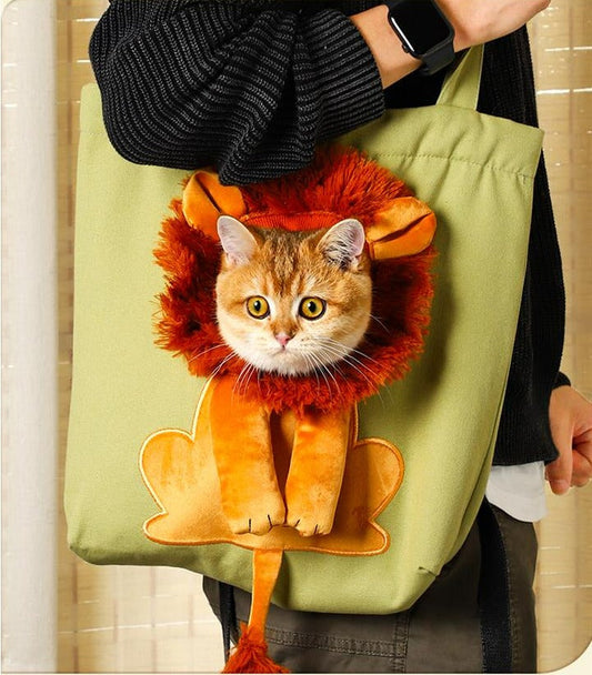 (  Promotion 50% OFF!⚡) Pet Canvas Shoulder Carrying Bag