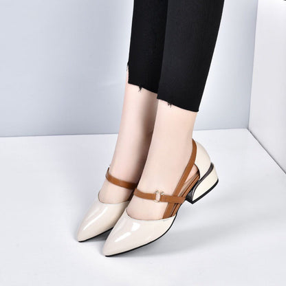 👡Women's soft pointed leather sandals