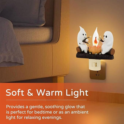 🔥🔥 Hot Selling Now &  Ghost Campfire Flickering Nightlight✨🔥👻