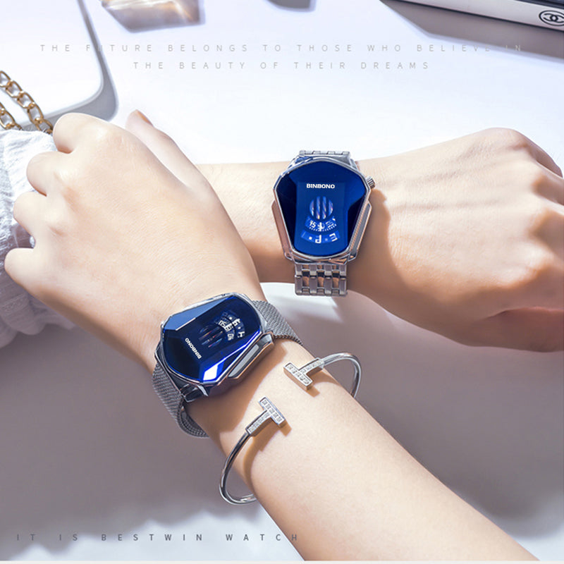 2025 Valentine's Day Gift  🎁 Diamond Style Quartz Watch for Men & Women