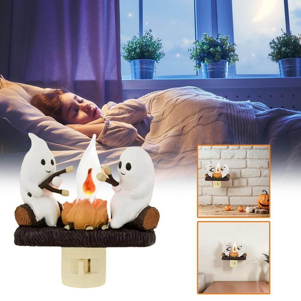🔥🔥 Hot Selling Now &  Ghost Campfire Flickering Nightlight✨🔥👻