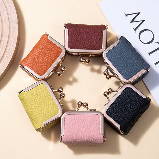✨Genuine Leather Mini Jewelry Box