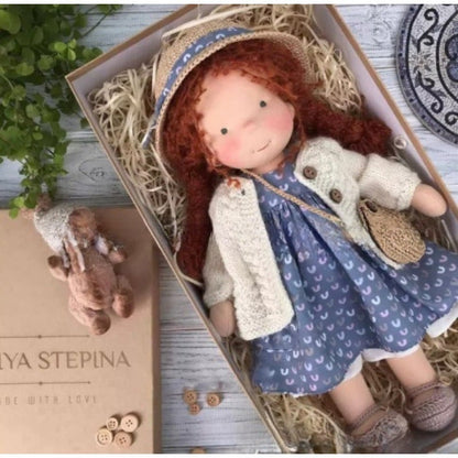 🎁🎁The Best Gift for Kids-Handmade Waldorf Doll👧(Buy 2 Free Shipping!)