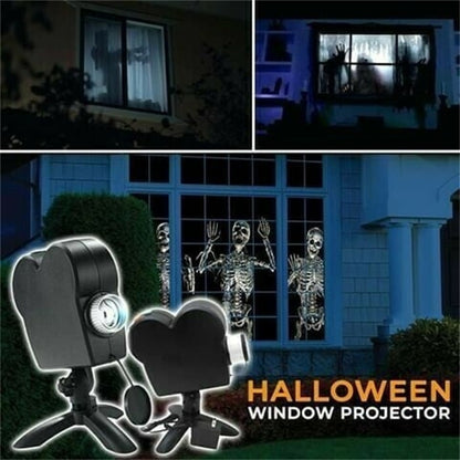 🔥Hot Sale 60% OFF💀 2024 New Upgrade Halloween/Christmas Holographic Projection