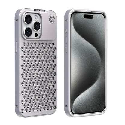 Aluminum alloy scented phone case