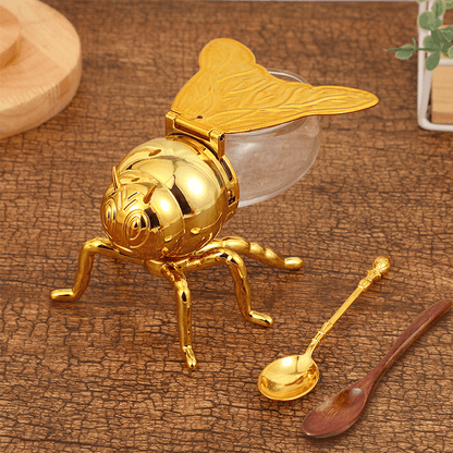 Decorative Bee-Shaped Honey Jar