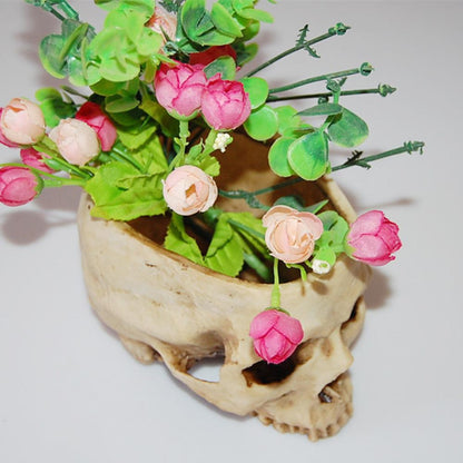 Human Skull Bowl