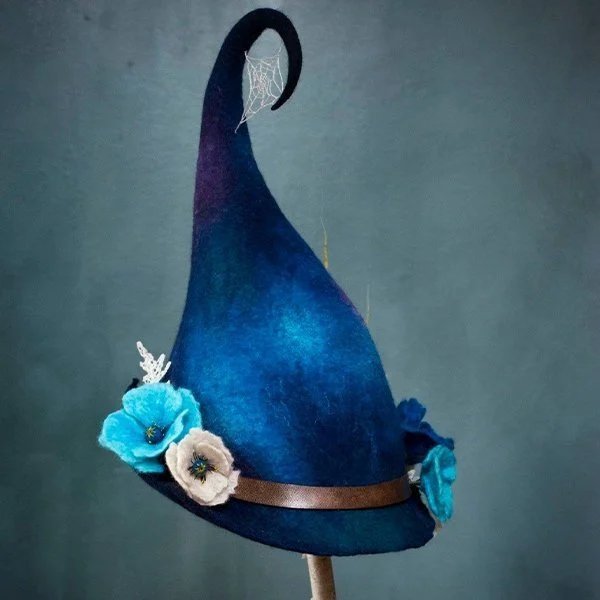 Promotion 49% OFF  Halloween Party Felt Witch Hats