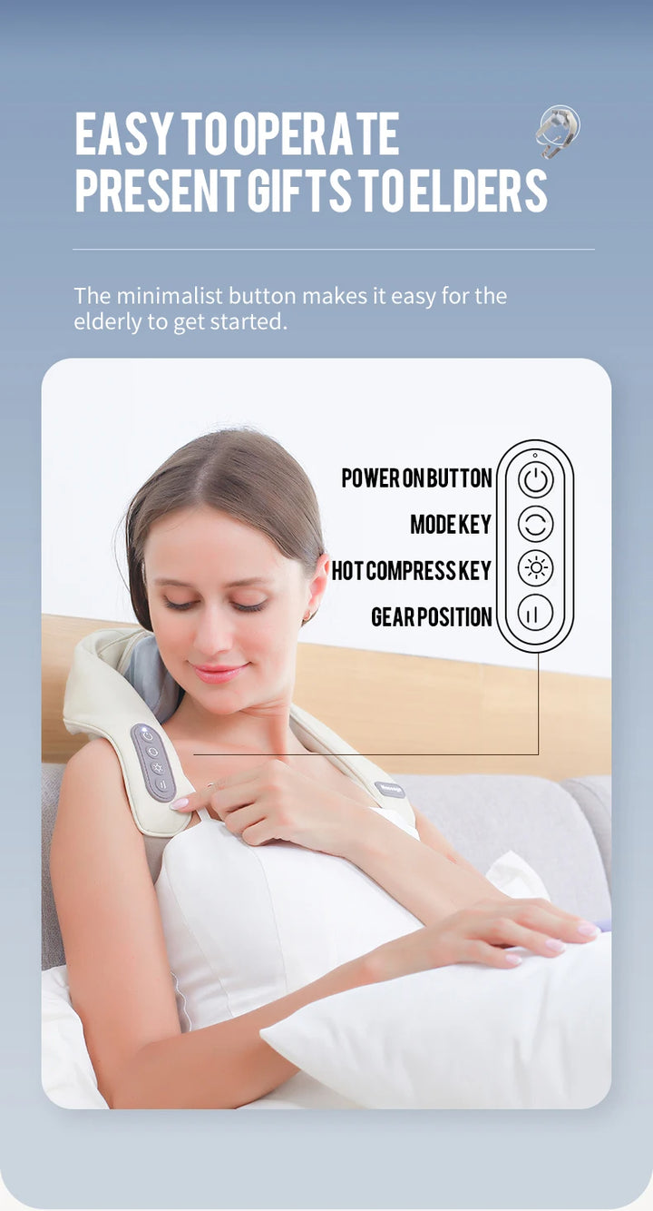 Electric Neck and Back Massager
