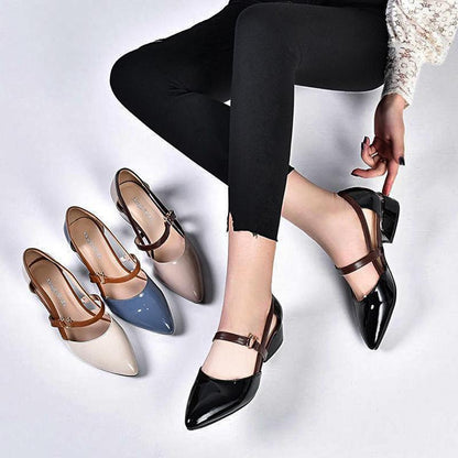 👡Women's soft pointed leather sandals