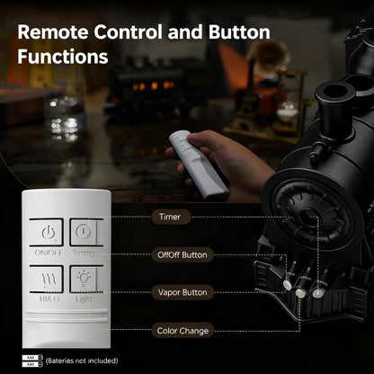 🚂Magic Train Humidifier (with remote control & same model as in the video)